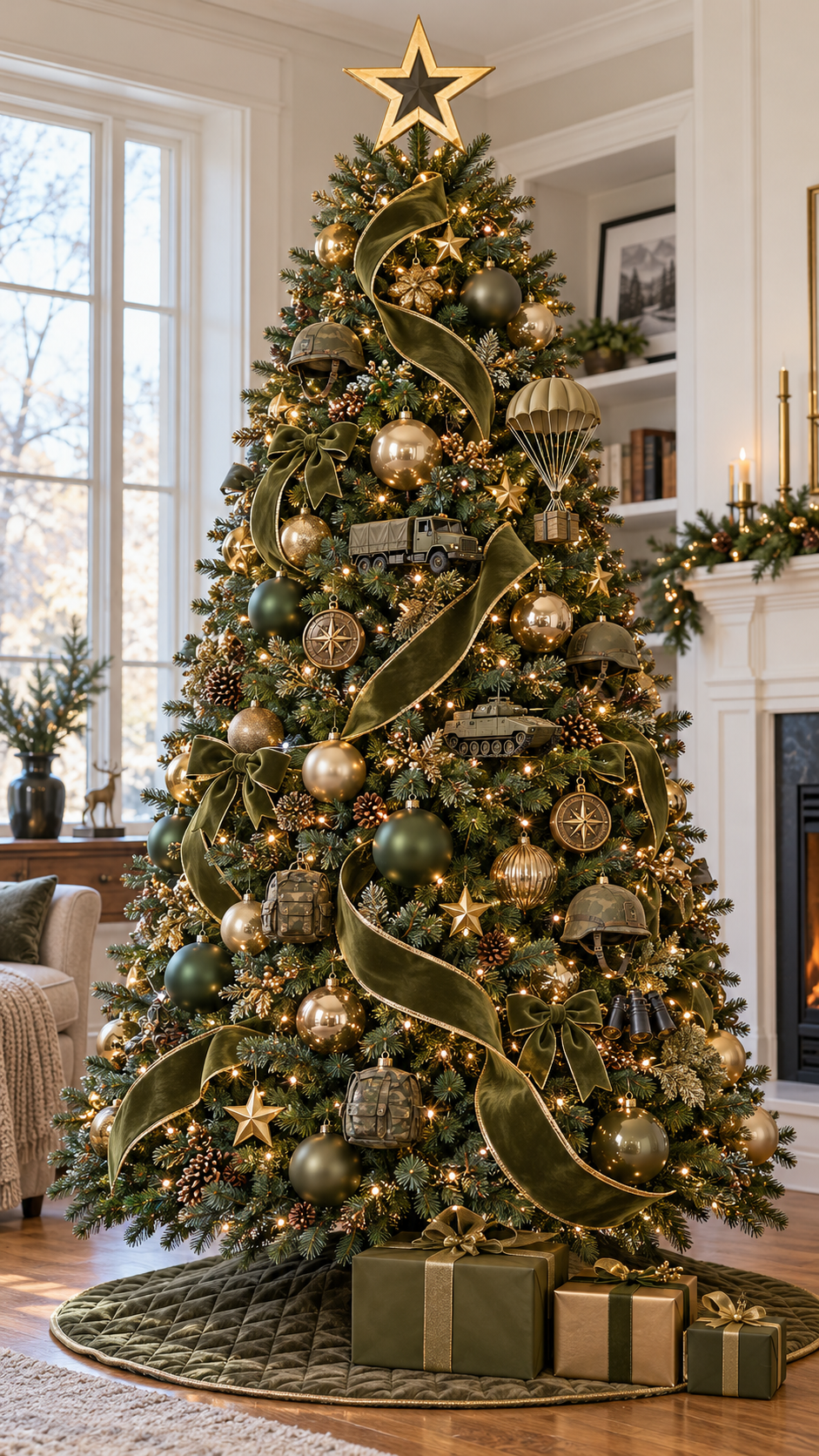 Christmas Military Trees