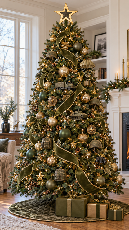 Christmas Military Trees