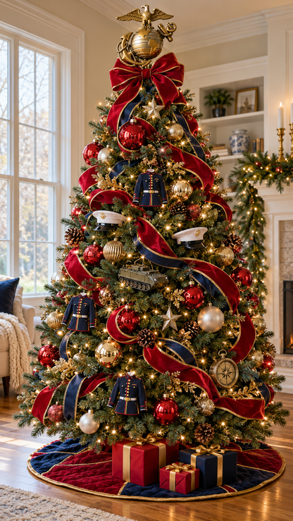 Christmas Military Trees